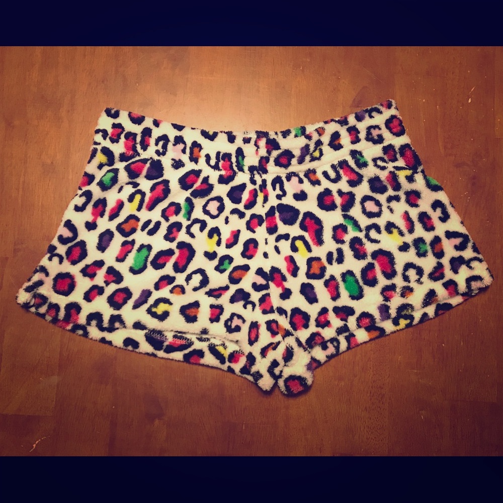 Leopard PJ shorts
